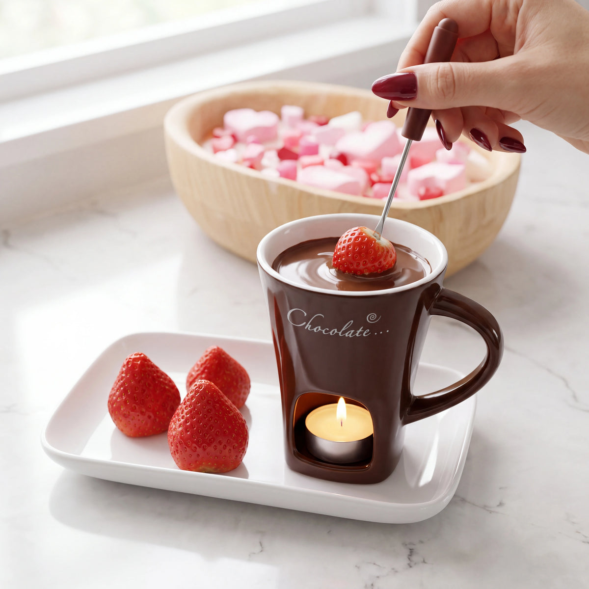CozyMugs™ - Mini Fondue Mug