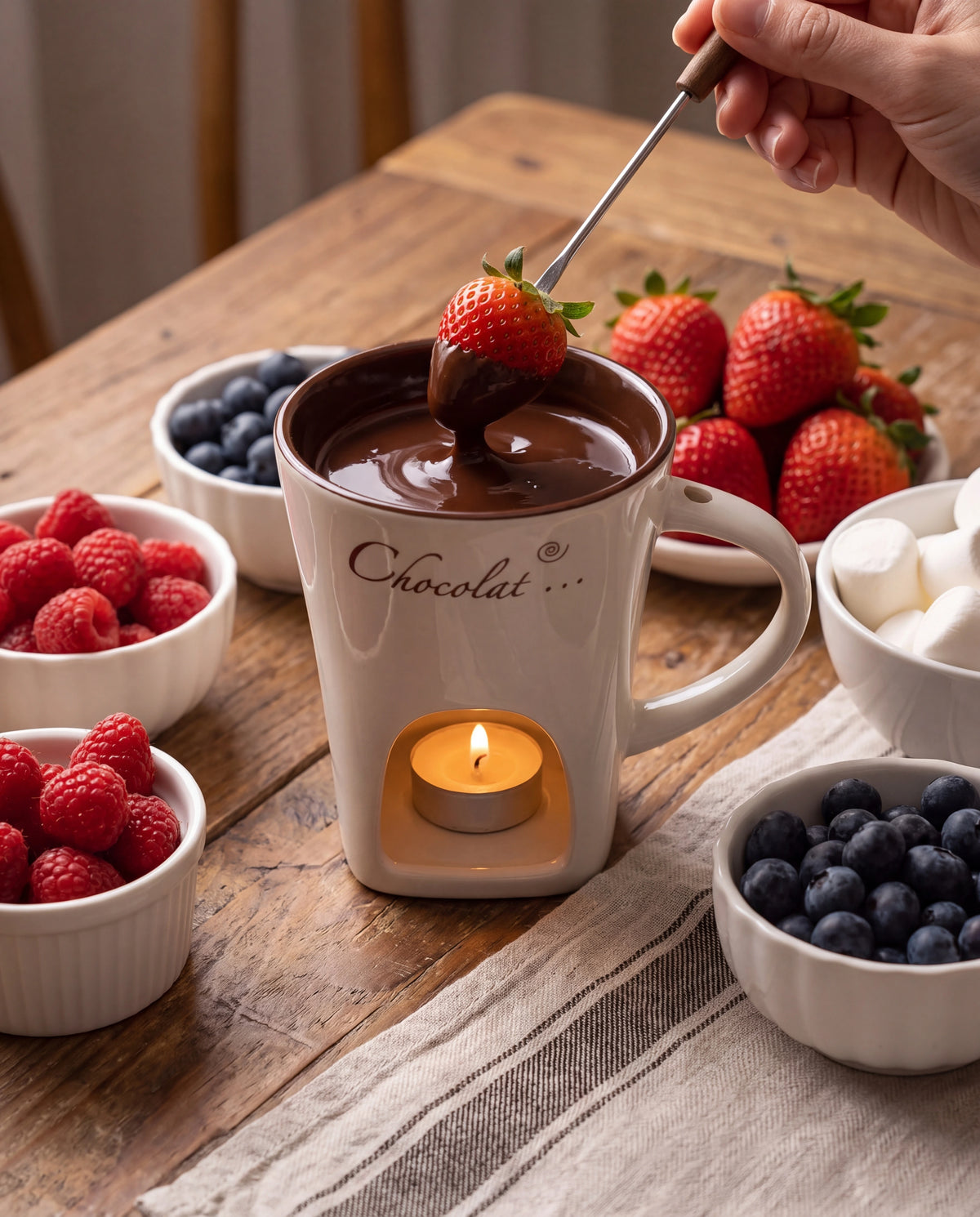 CozyMugs™ - Mini Fondue Mug